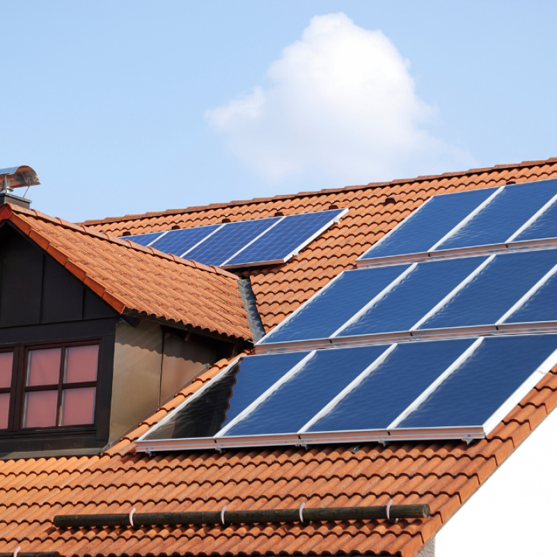 rooftop solar panels